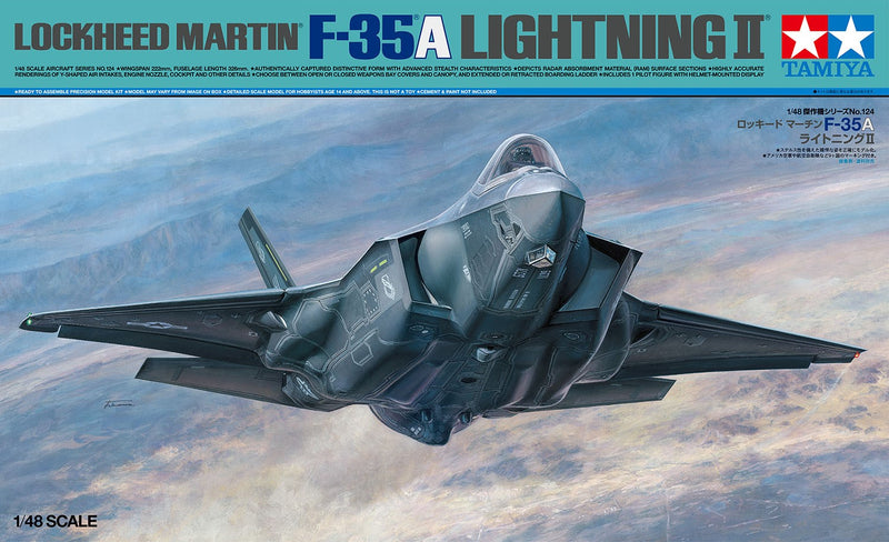 Tamiya 61124 Lockheed F-35A Lightning II 1:48
