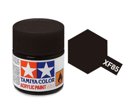Tamiya 81785 XF-85 Rubber Black Mini 6x2.90