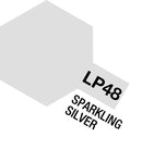 Tamiya 82148 Lacquer LP-48 Sparkling Silver 6pcs