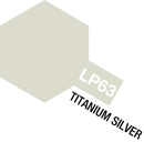 Tamiya 82163 LP-63 TITANIUM SILVER LAQ