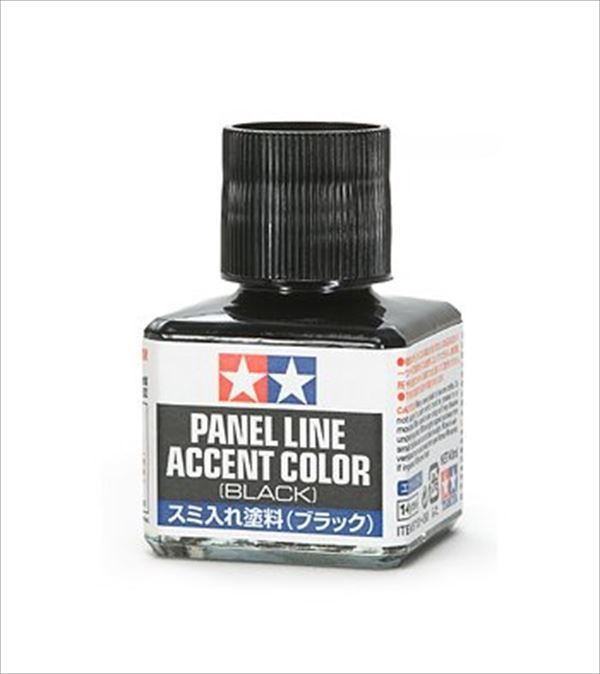 Tamiya 87131 Black Panel Line Accent 6@7.50