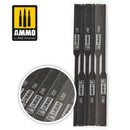 Ammo Mig 8567 TAPERED SANDING STICKS (6
