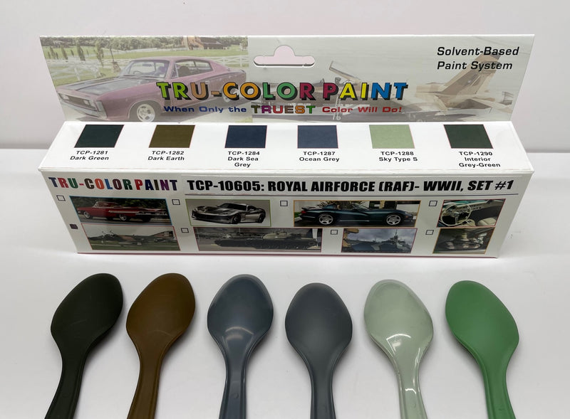 Tru-Color Paint 10605 Royal Airforce WWII Paint Set