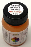 Tru-Color Paint 5003 3-D Printing Acrylic Color, Medium Orange (1oz)