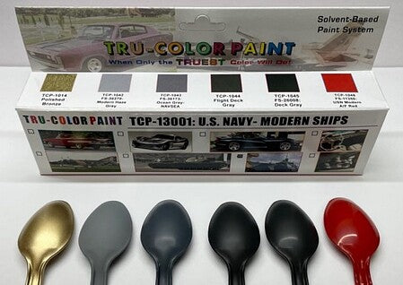 Tru-Color Paint 13001 US NAVY MODERN WARSHIPS