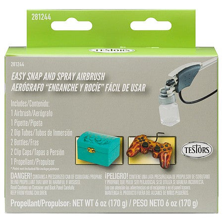 Rust-oleum 281244 Testors Snap & Spray Airbrush Kit