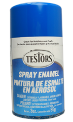 Rust-oleum 1210T Testors Enamel Spray, Bright Blue (3oz)