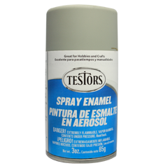 Rust-oleum 1226T Testors Enamel Spray, Dark Aircraft Gray (3oz)