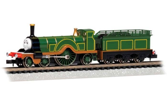 Bachmann Trains N 58795 Thomas & Friends Locomotive, Emily (Standard DC)