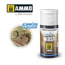 Ammo Mig 0711 BLACK WASH ACRYLIC
