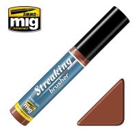 Ammo Mig Streakingbrusher - Rust