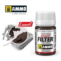 Ammo Mig 1511 BRWN/DARK YLLO ENAM FILT