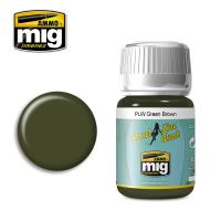 Ammo Mig 1612 GREEN BROWN PLW