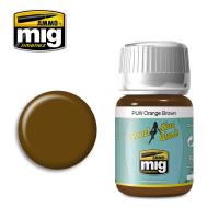 Ammo Mig 1616 ORANGE BROWN PLW