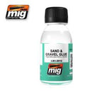 Ammo Mig 2012 SAND & GRAVEL GLUE 100ML