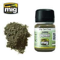 Ammo Mig 3028 CITY DARK DUST PIGMENT