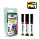 Ammo Mig 7504 BASIC COLOR OILBRUSH SET