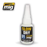 Ammo Mig 8013 SLOW DRY CYANOACRYLATE