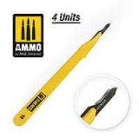 Ammo Mig Standard Blade Curved (4 pcs)