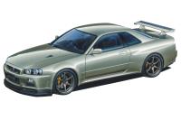 Aoshima 1/24 Nissan BNR34 Skyline GT-R V-Spec II Nur. '02