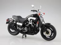 Aoshima 1/12 Diecast Motorcycle Yamaha Vmax Black2