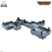 Archon Studio Dungeons and Lasers: Pathfinder Terrain: Abomination Vaults Pre-Painted (D&L: PrismaCast Pre-Painted Terrains)
