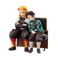 Bandai Ichibansho Figure Tanjiro Kamado & Kyojuro Rengoku (Locus) "Demon Slayer"