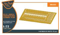 Clear Prop 1/72 Ki-51 Sonia (all versions) PE landing flaps