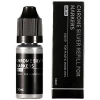DSPIAE Chrome Silver Refill For Markers 10ml