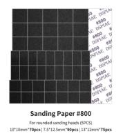 DSPIAE MSP-ES08 Sanding Paper for Arc Reciprocating Sanding Head