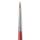 Da Vinci Cosmotop Spin 5580 Watercolor Brush - Round, Short Handle, Size 0