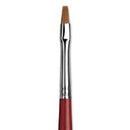 Da Vinci Cosmotop Spin 5580 Watercolor Brush - Flat, Short Handle, Size 2