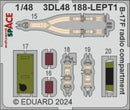 Eduard B-17F radio compartment SPACE 1/48 SPACE for EDUARD