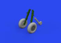 Eduard 1/32 Spitfire Mk.Ia wheels [Brassin], for KOTARE