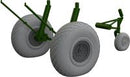 Eduard B-17F wheels diamond tread 1/48 Brassin for EDUARD