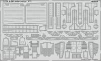 Eduard B-24H undercarriage 1/72 Photo etched set for AIRFIX