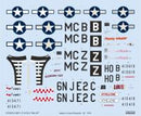 Eduard P-51D-5 "8th AF" 1/72 Decal for EDUARD