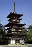 Fujimi 1/100 Yakushi-ji Eastern Pagoda Toh-Toh, World Culture Heritage