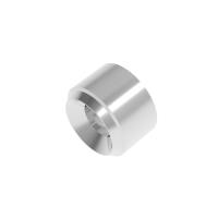 HiQ Parts Twin Pipe 2 Silver 2.5mm (10 pcs)