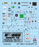 Italeri 2990 F-16 Cockpit 1:12