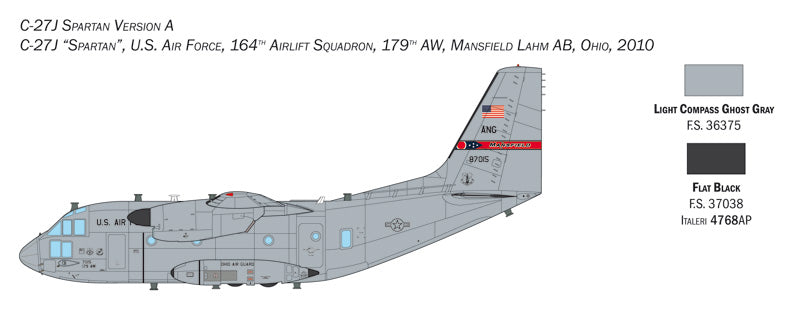 Italeri 1450 - SCALE 1 : 72 C-27J SPARTAN / G.222