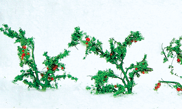 JTT Scenery Products HO 05-95525 Tomato Plants, Assembled, 3/4" 1.9cm Tall (18)