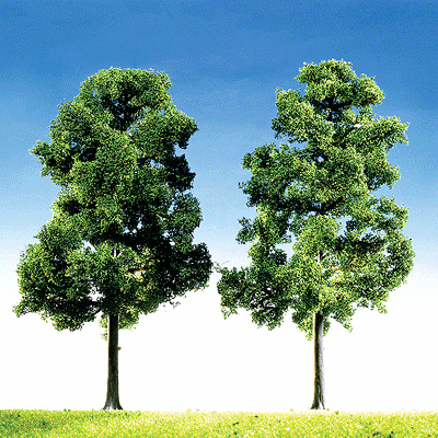 Faller HO 181364 Top Series Trees, Beech, 7-1/8" 18cm (2)