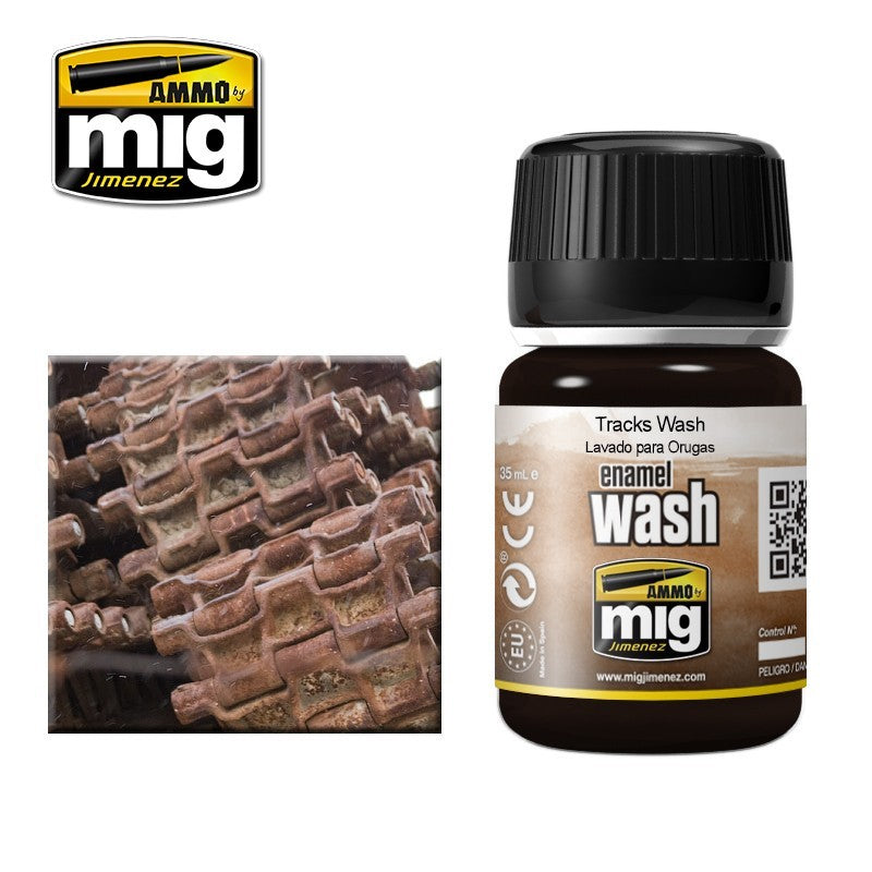 Ammo Mig 1002 TRACKS WASH ENAMEL