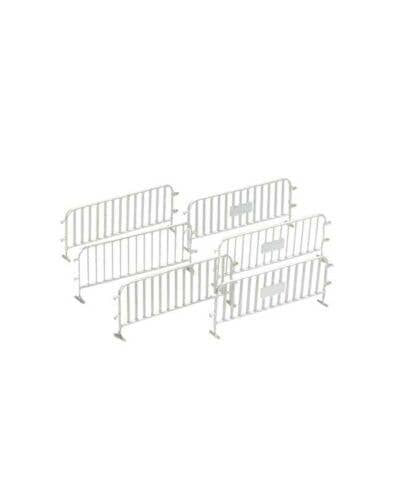 Kato N 08521216 Traffic Barriers/Fences, Silver (6)