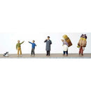 Tomix (TomyTec) HO 284499 Train Passengers with Cat