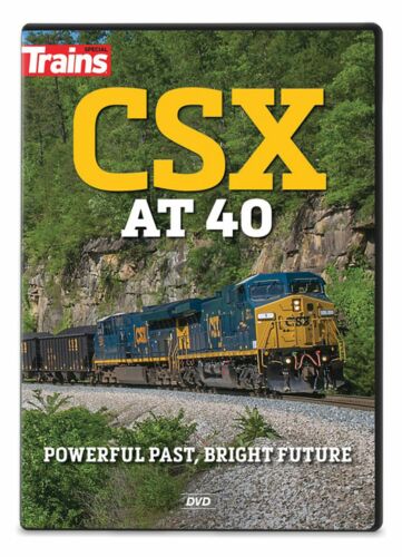 Kalmbach Publishing 15134 Trains Magazine DVD, CSX at 40 (1 Hour)