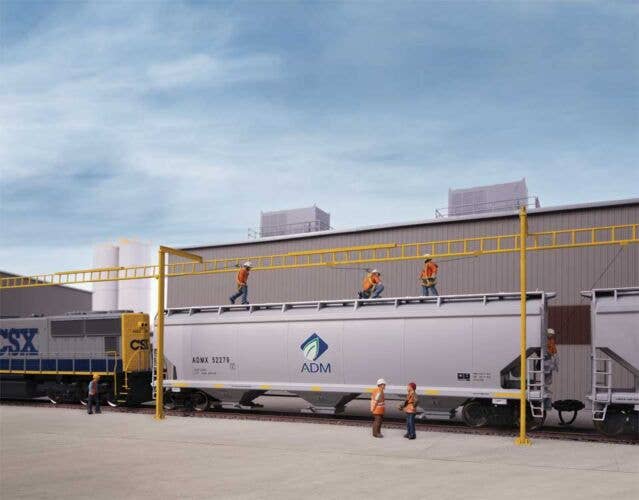 Walthers Cornerstone HO 4185 Transload Facility Safety System, Transload Facility Kit