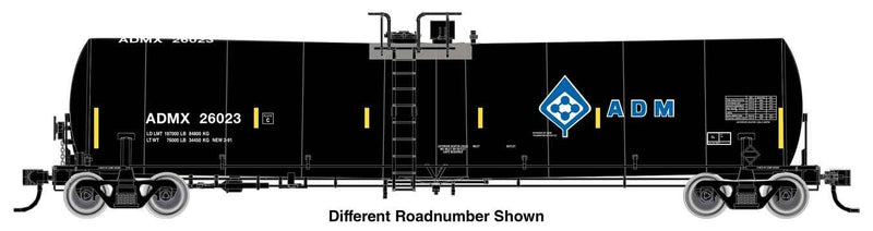 PREORDER Walthers Mainline HO 910-48225 Trinity 25,000-Gallon Tank Car, ADM