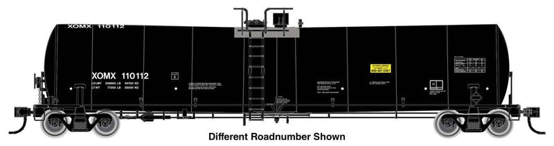 PREORDER Walthers Mainline HO 910-48243 Trinity 25,000-Gallon Tank Car, XOMX
